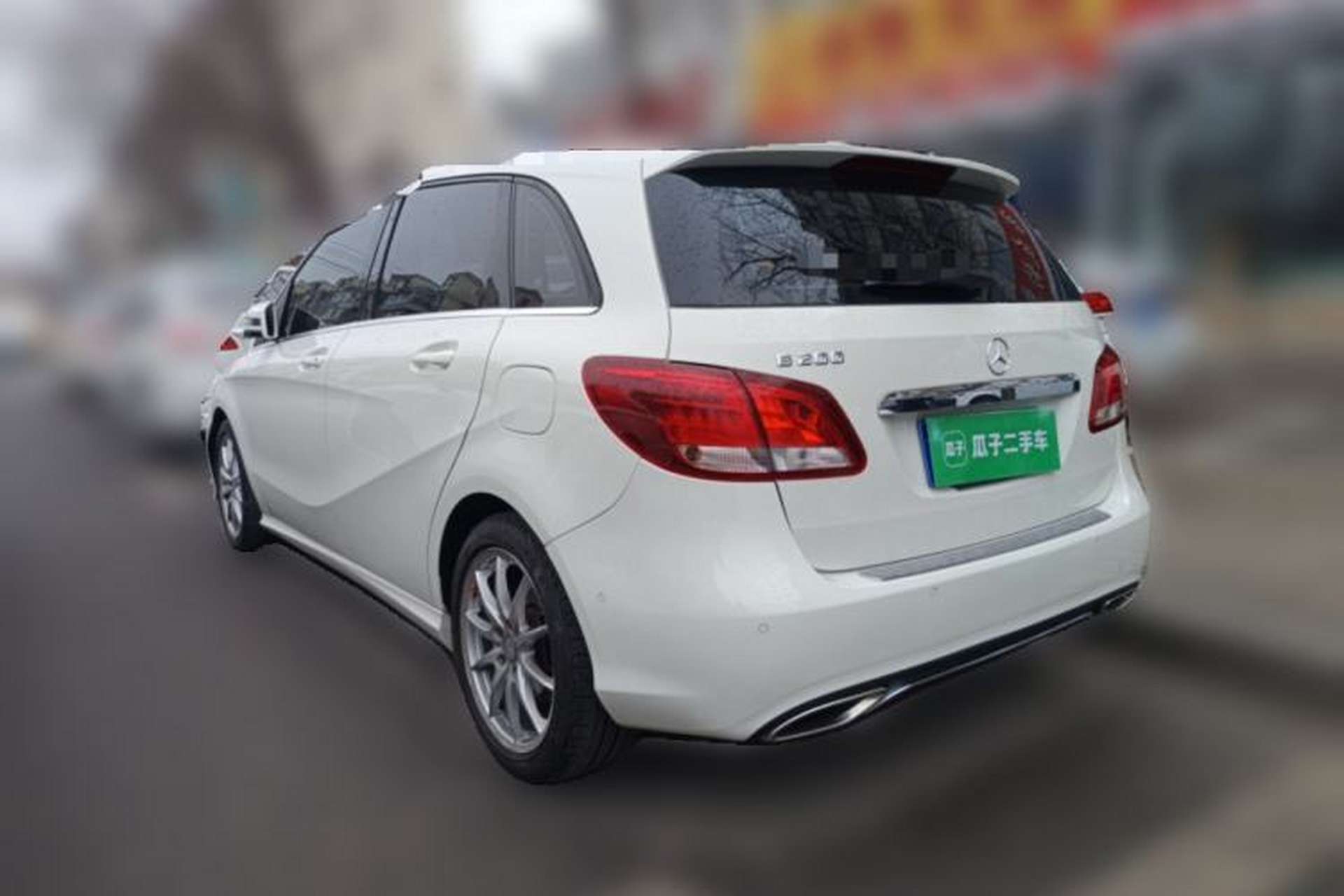 Used Mercedes-Benz B-Class 2015 B 200 Sport Edition Rear Left 45 Deg