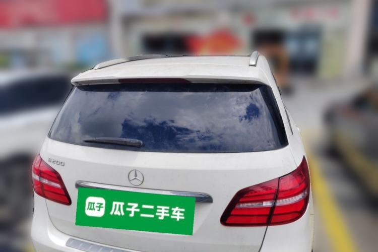 Used Mercedes-Benz B-Class 2015 B 200 Luxury Model Rear