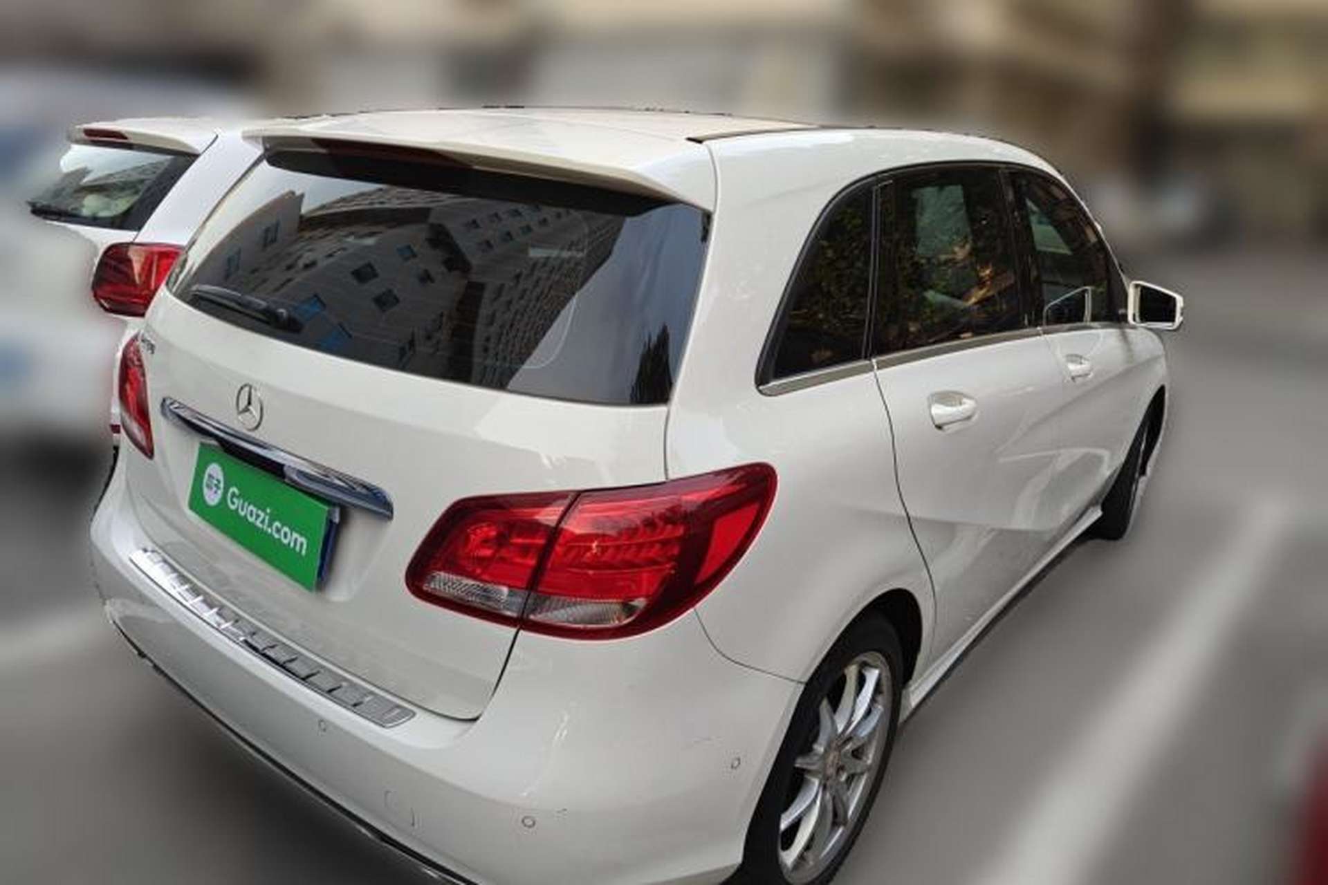 Used Mercedes-Benz B-Class 2015 B 200 Sport Edition Rear Right 45 Deg