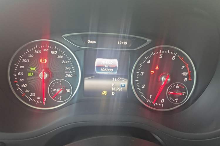 Used Mercedes-Benz B-Class 2016 B 180 Instrument Cluster