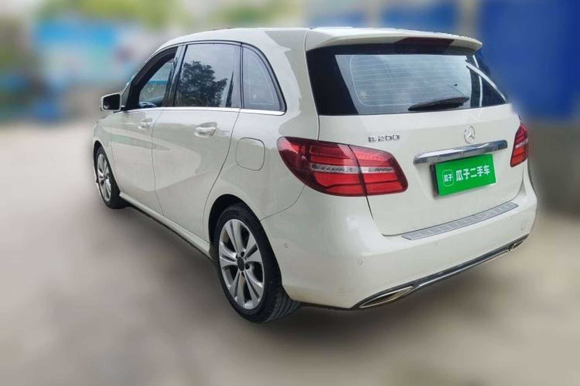 Used Mercedes-Benz B-Class 2016 B 200 Exclusive Edition Rear Left 45 Deg