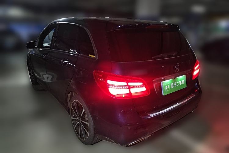 Used Mercedes-Benz B-Class 2017 B 200 Luxury Model Rear Left 45 Deg