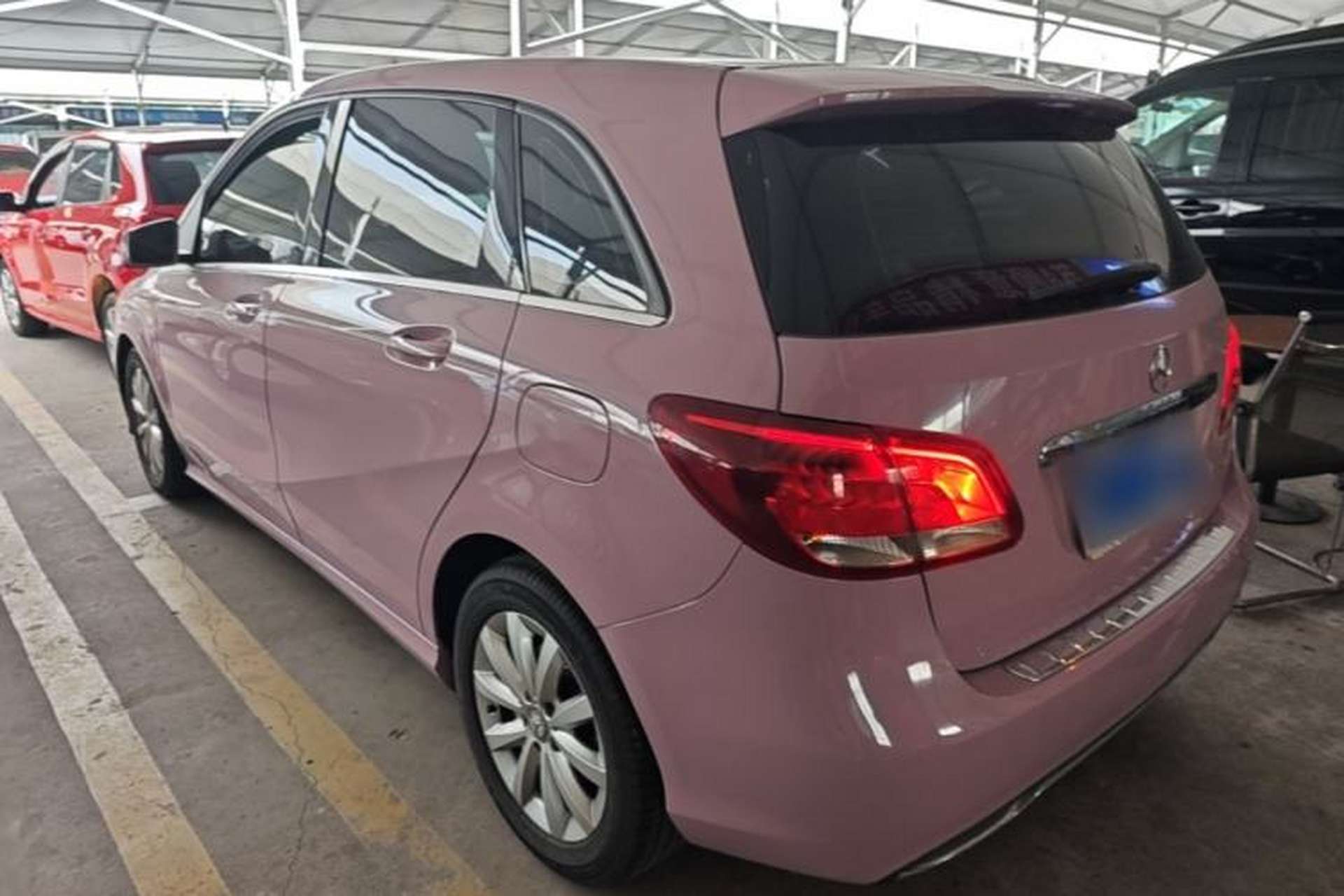 Used Mercedes-Benz B-Class 2017 B 180 Rear Left 45 Deg