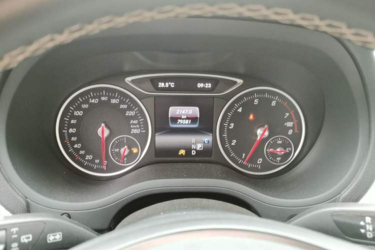 Used Mercedes-Benz B-Class 2017 B 200 Fashion Model Instrument Cluster
