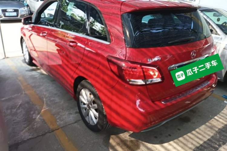Used Mercedes-Benz B-Class 2017 B 180 Rear Left 45 Deg