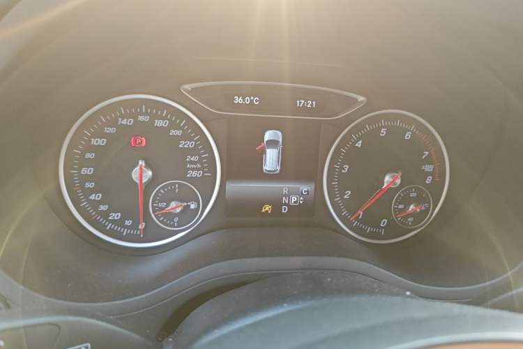 Used Mercedes-Benz B-Class 2017 B 200 Fashion Model Instrument Cluster