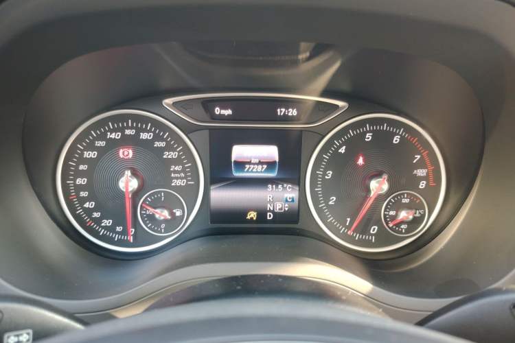 Used Mercedes-Benz B-Class 2017 B 200 Sport Edition Instrument Cluster