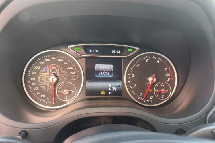 Used Mercedes-Benz B-Class 2017 B 200 Sport Edition Instrument Cluster
