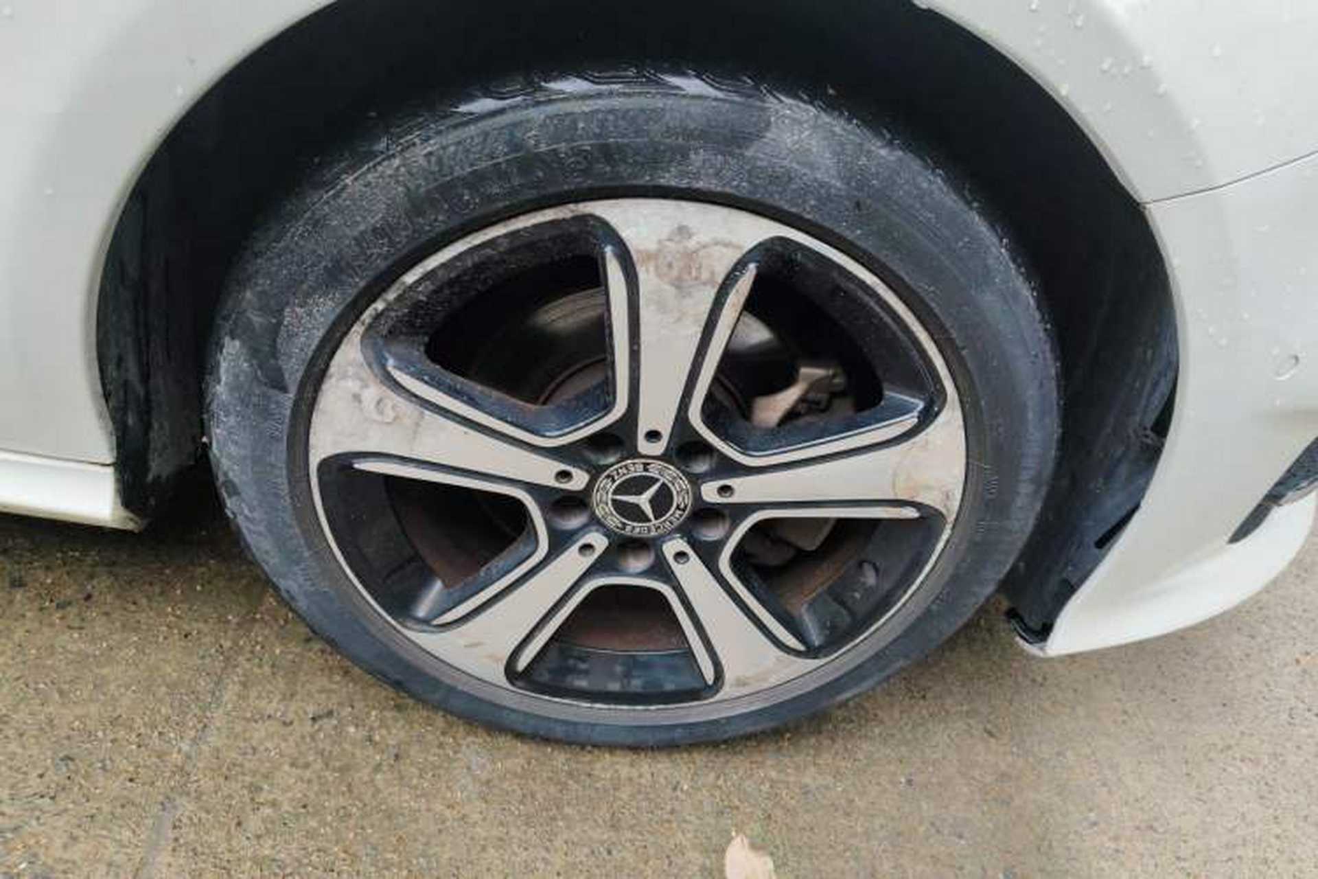 Used Mercedes-Benz B-Class 2017 B 200 Fashion Model Right Front Wheel Hub