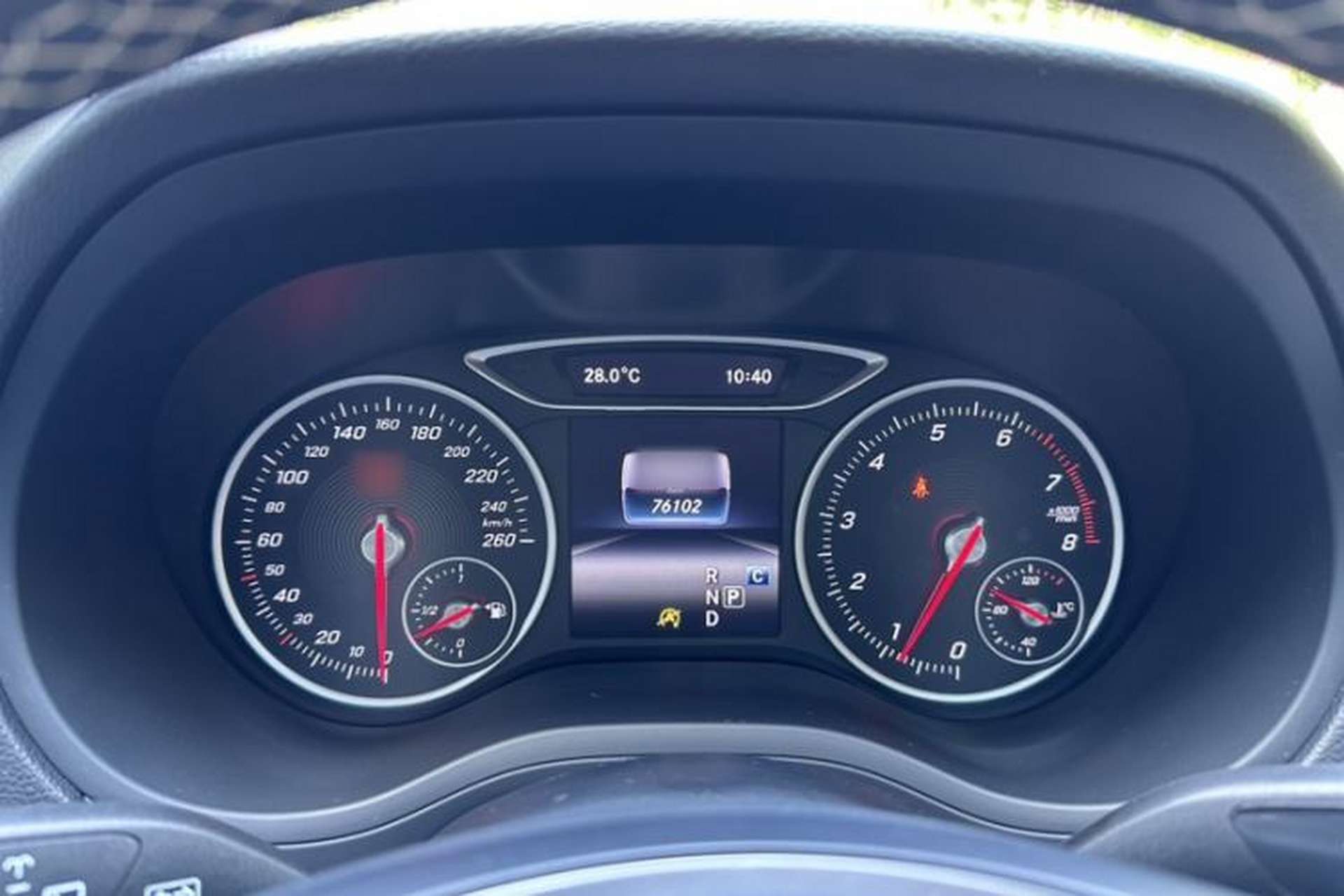 Used Mercedes-Benz B-Class 2018 B 200 Fashion Model Instrument Cluster