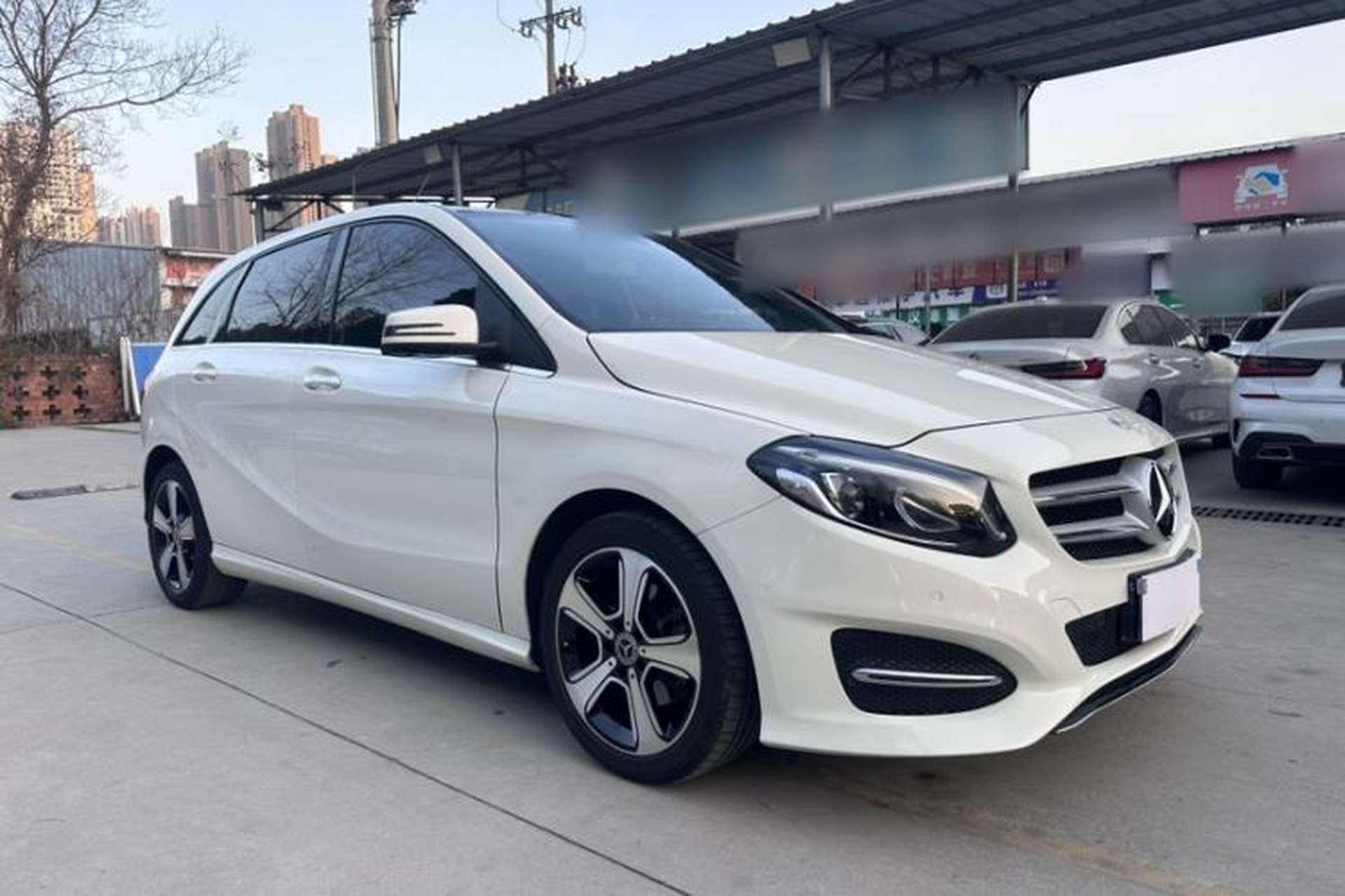 Used Mercedes-Benz B-Class 2018 B 200 Fashion Model Exterior 1