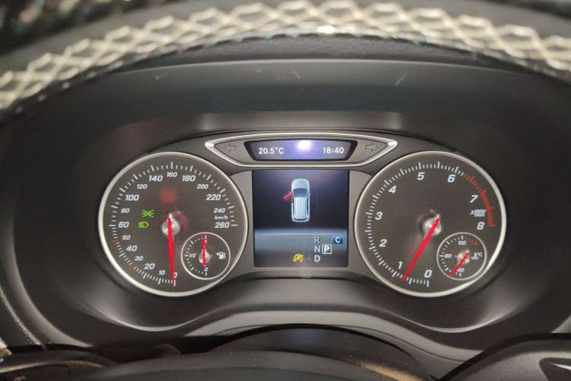 Used Mercedes-Benz B-Class 2018 B 200 Fashion Model Instrument Cluster