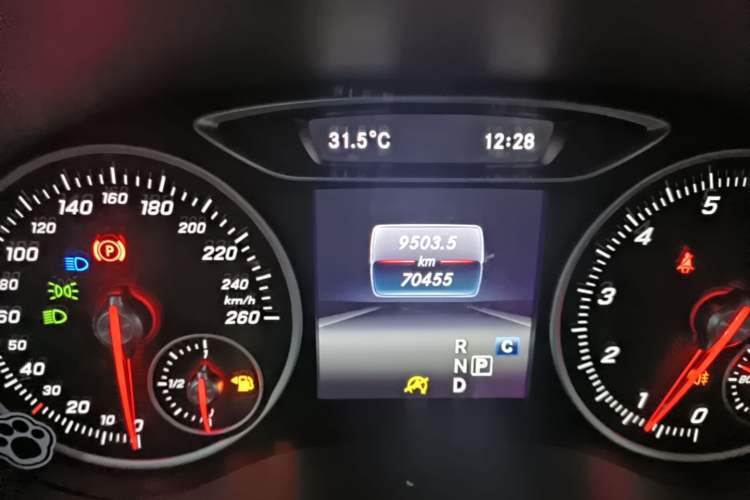Used Mercedes-Benz B-Class 2019 B 200 Fashion Model Instrument Cluster