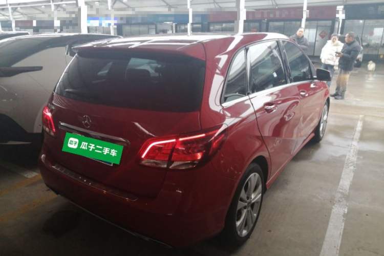 Used Mercedes-Benz B-Class 2019 B 200 Sport Edition Rear Right 45 Deg