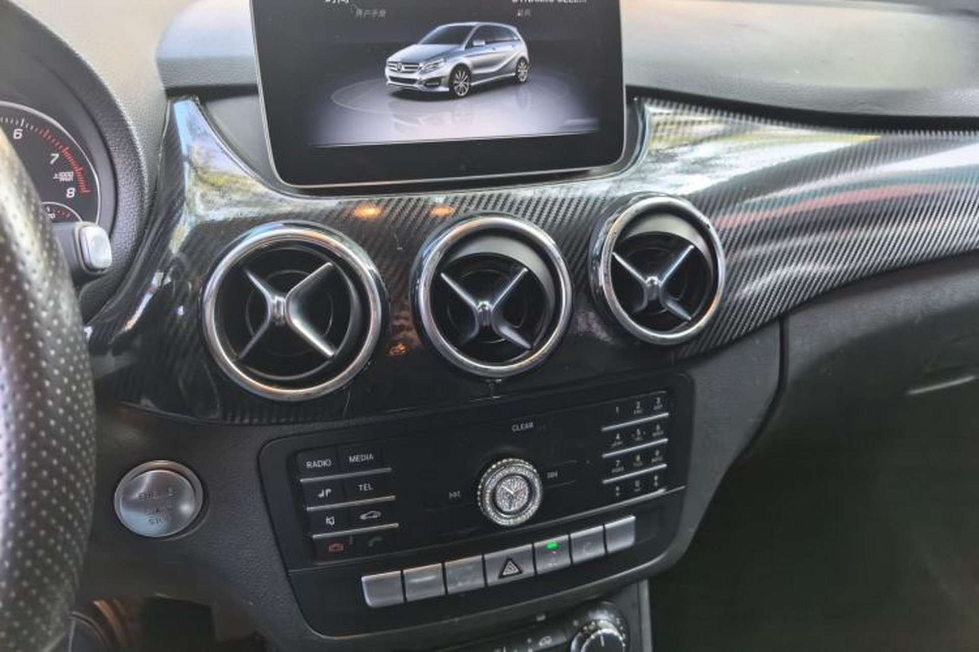 Used Mercedes-Benz B-Class 2019 B 200 Sport Edition Audio And AC Panel