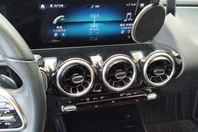 Used Mercedes-Benz B-Class 2020 B 200 Sport Edition Audio And AC Panel