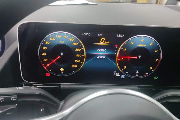 Used Mercedes-Benz B-Class 2020 B 200 Fashion Model Instrument Cluster