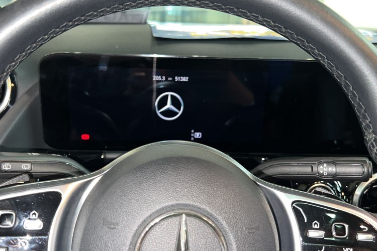 Used Mercedes-Benz B-Class 2021 B 200 Sport Edition Odometer Close Up