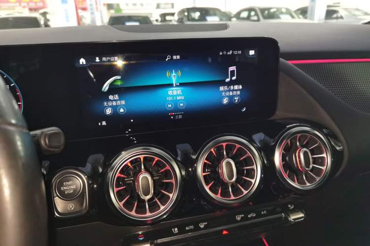 Used Mercedes-Benz B-Class 2021 B 200 Sport Edition Audio And AC Panel