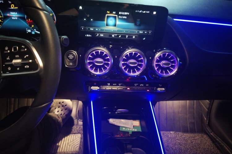 Used Mercedes-Benz B-Class 2021 B 200 Sport Edition Audio And AC Panel