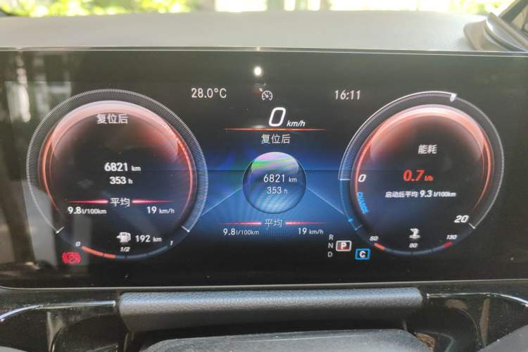Used Mercedes-Benz B-Class 2021 B 200 Fashion Model Instrument Cluster