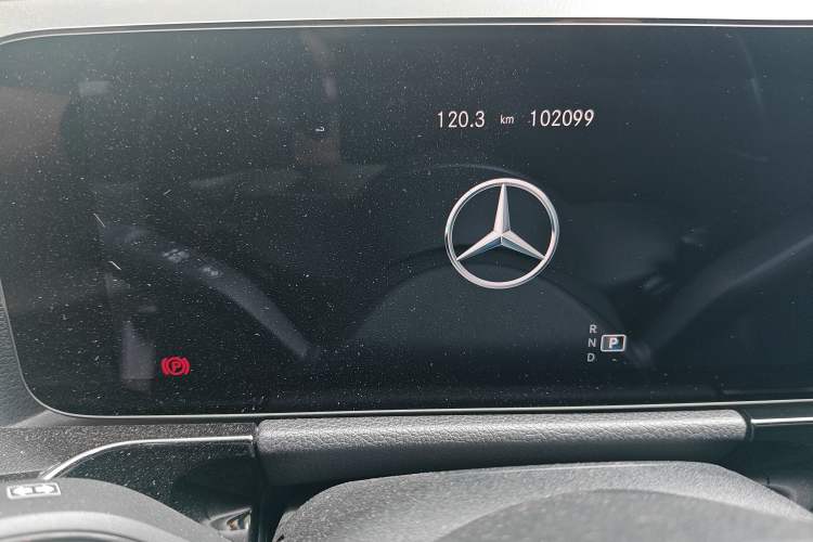 Used Mercedes-Benz B-Class 2021 B 200 Sport Edition Odometer Close Up