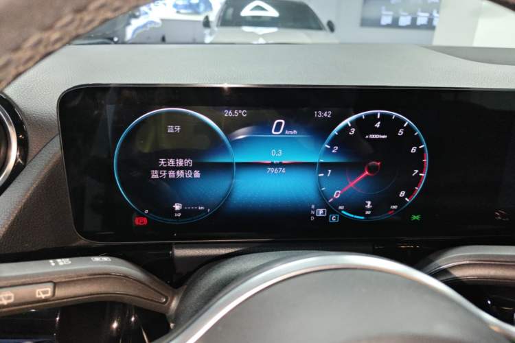 Used Mercedes-Benz B-Class 2021 B 200 Sport Edition Odometer Close Up