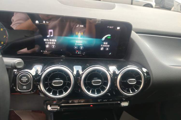 Used Mercedes-Benz B-Class 2022 B 180 Fashion Model Audio And AC Panel
