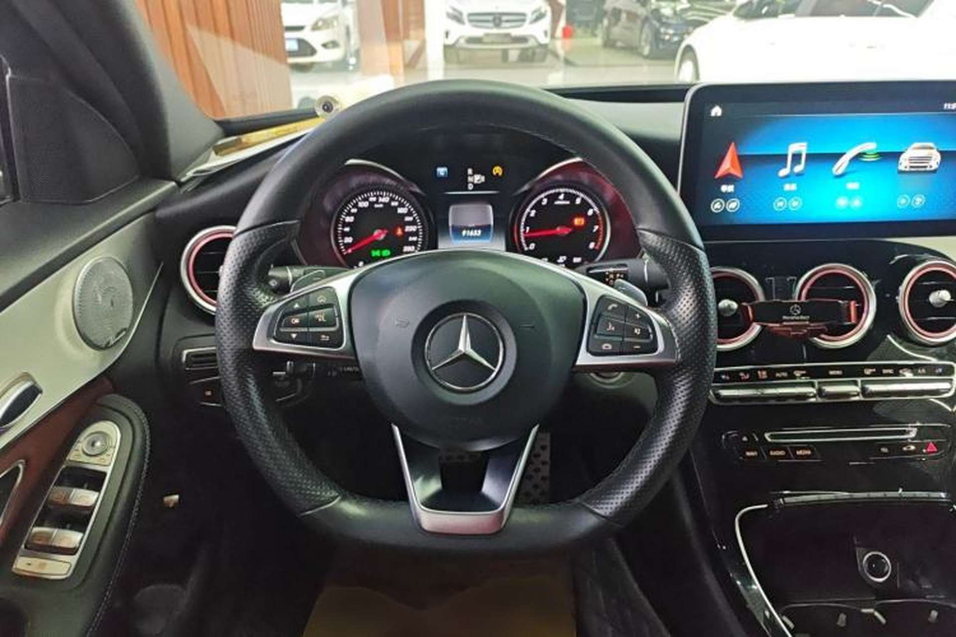 Used Mercedes-Benz C-Class 2015 C 200 Sport Edition Steering Wheel