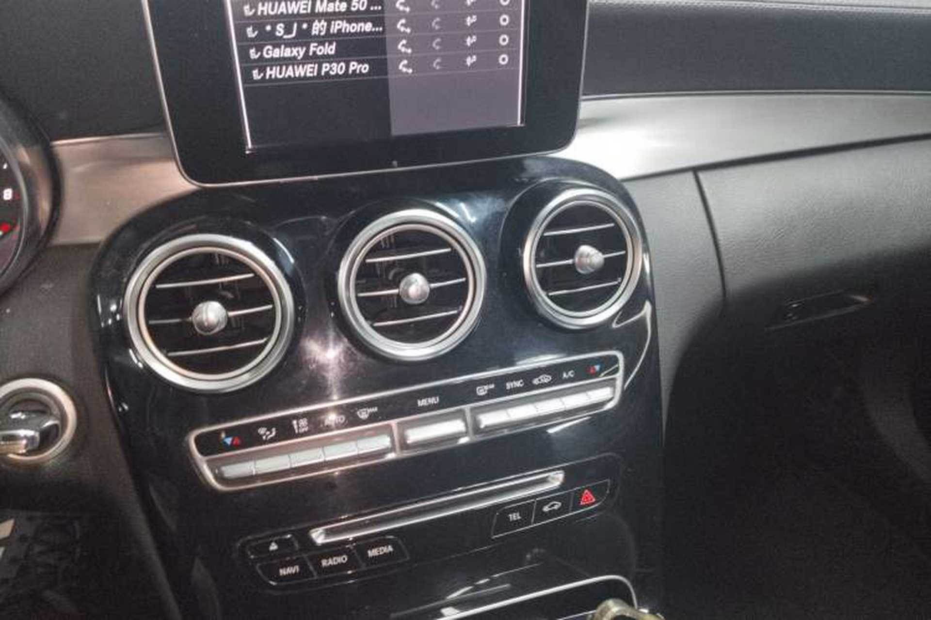 Used Mercedes-Benz C-Class 2018 C 200 Coupe Audio And AC Panel
