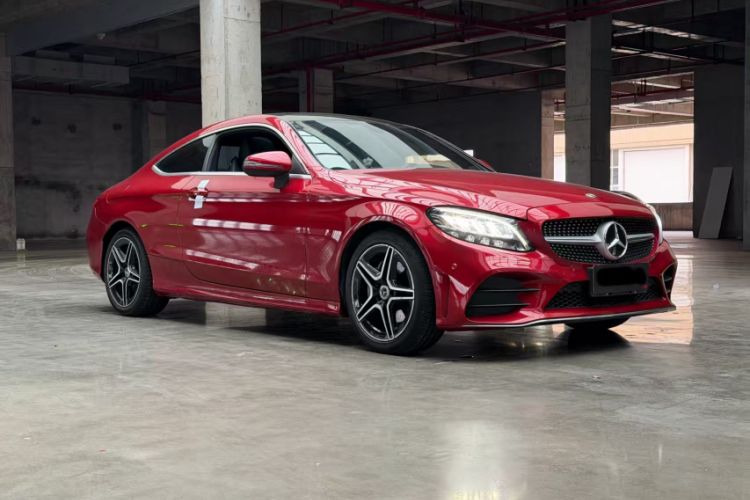 Used Mercedes-Benz C-Class 2021 C 260 Coupe Exterior 2