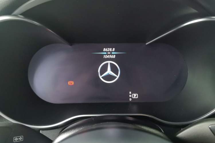 Used Mercedes-Benz C-Class 2020 C 260 Coupe Odometer Close Up
