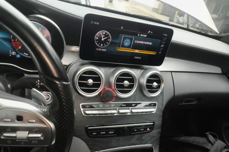 Used Mercedes-Benz C-Class 2019 C 260 4MATIC Coupe Audio And AC Panel