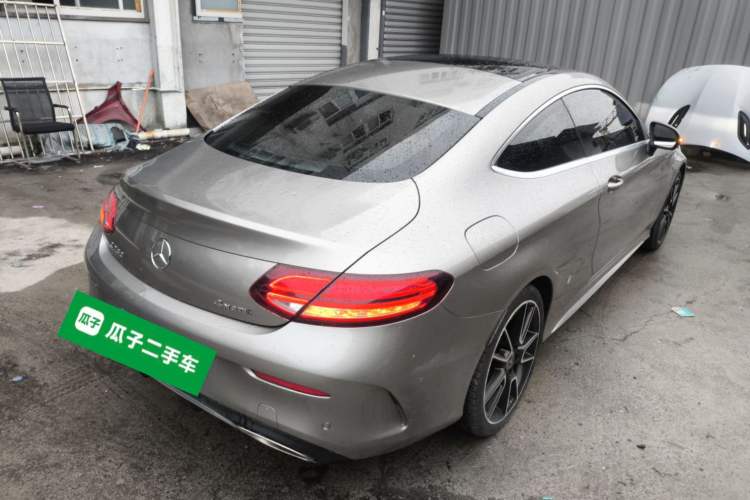Used Mercedes-Benz C-Class 2019 C 260 4MATIC Coupe Rear Right 45 Deg