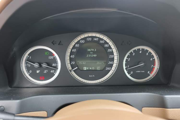 Used Mercedes-Benz C-Class 2007 C 200K Elegance Model Instrument Cluster