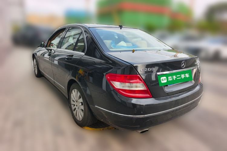 Used Mercedes-Benz C-Class 2007 C 200K Elegance Model Rear Left 45 Deg