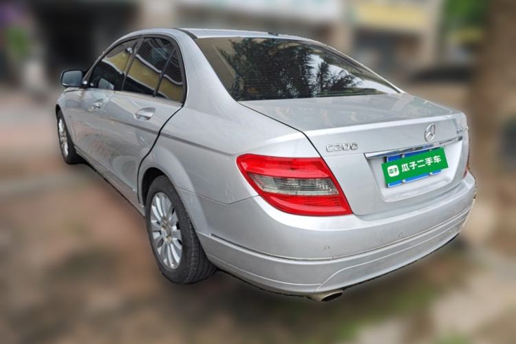 Used Mercedes-Benz C-Class 2007 C 200K Elegance Model Rear Left 45 Deg