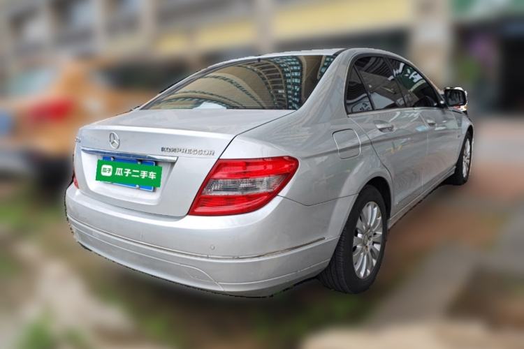 Used Mercedes-Benz C-Class 2007 C 200K Elegance Model Rear Right 45 Deg