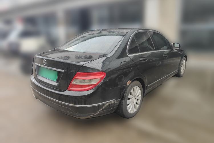 Used Mercedes-Benz C-Class 2008 C 200K Standard Model Rear Right 45 Deg