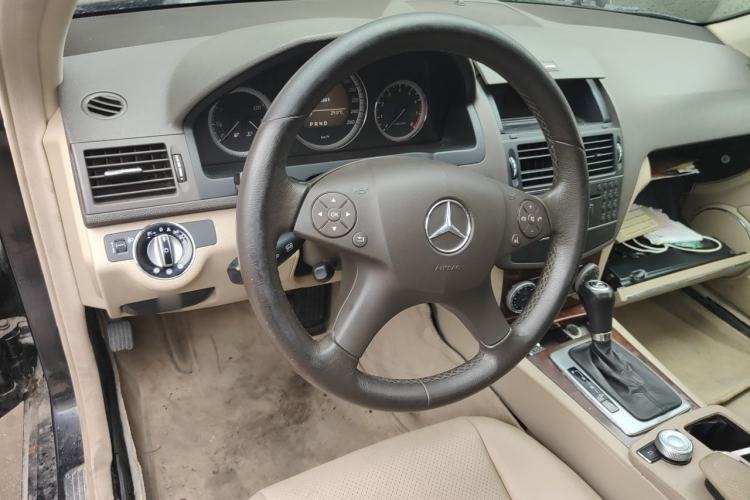 Used Mercedes-Benz C-Class 2008 C 200K Standard Model Steering Wheel