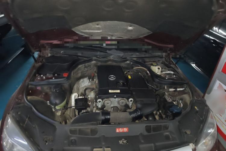 Used Mercedes-Benz C-Class 2008 C 200K Fashion Model Engine Bay