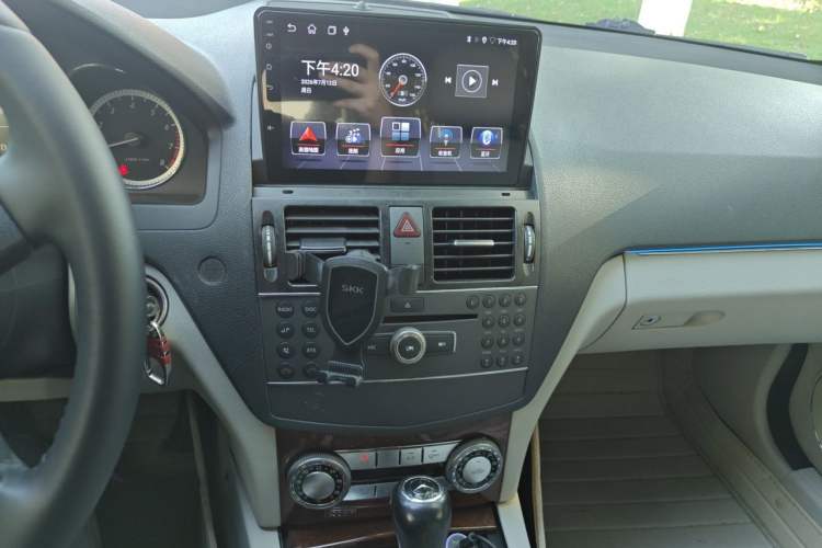 Used Mercedes-Benz C-Class 2008 C 200K Standard Model Audio And AC Panel