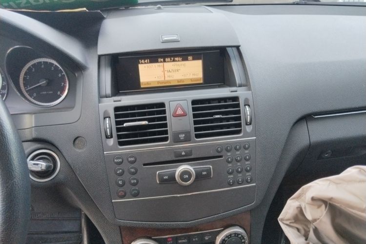 Used Mercedes-Benz C-Class 2008 C 200K Standard Model Audio And AC Panel