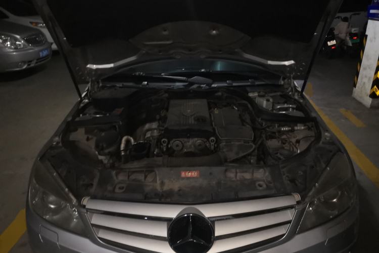 Used Mercedes-Benz C-Class 2008 C 200K Fashion Model Engine Bay