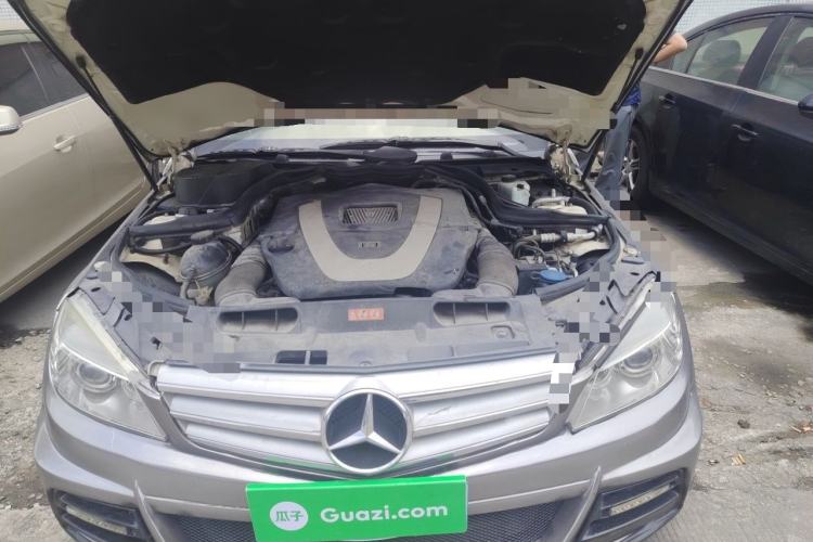 Used Mercedes-Benz C-Class 2008 C 230 Fashion Model Engine Bay