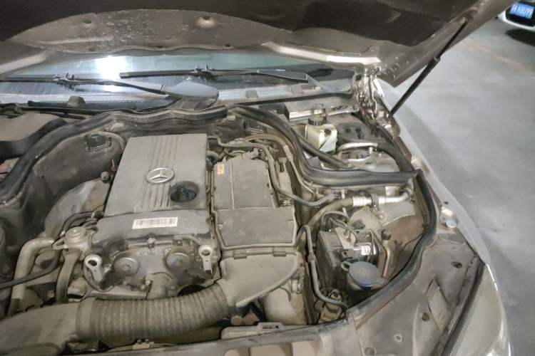 Used Mercedes-Benz C-Class 2008 C 200K Elegant Model Engine Bay Left