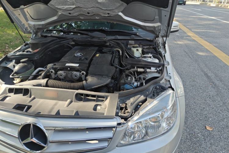 Used Mercedes-Benz C-Class 2008 C 200K Standard Model Engine Bay Left