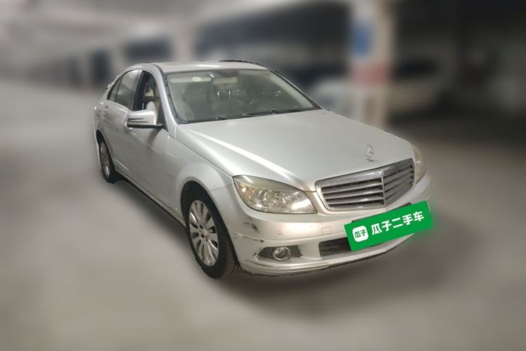 Used Mercedes-Benz C-Class 2008 C 200K Elegant Model Front Right 45 Deg