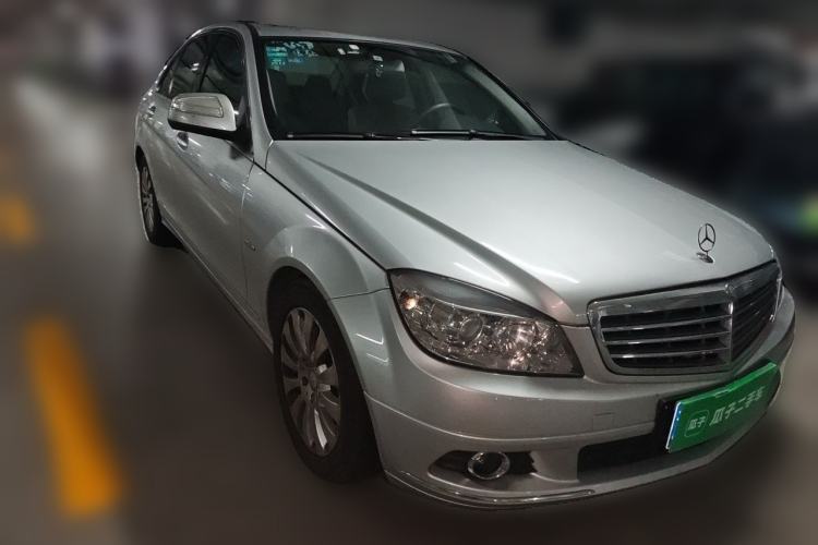 Used Mercedes-Benz C-Class 2008 C 200K Standard Model Front Right 45 Deg
