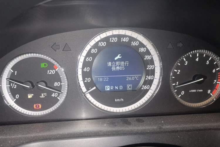 Used Mercedes-Benz C-Class 2008 C 200K Standard Model Instrument Cluster